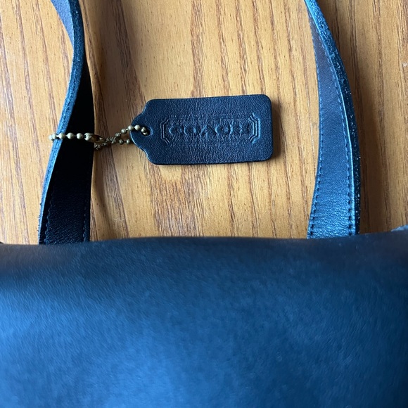 Vintage Black Coach Purse - Picture 3 of 12